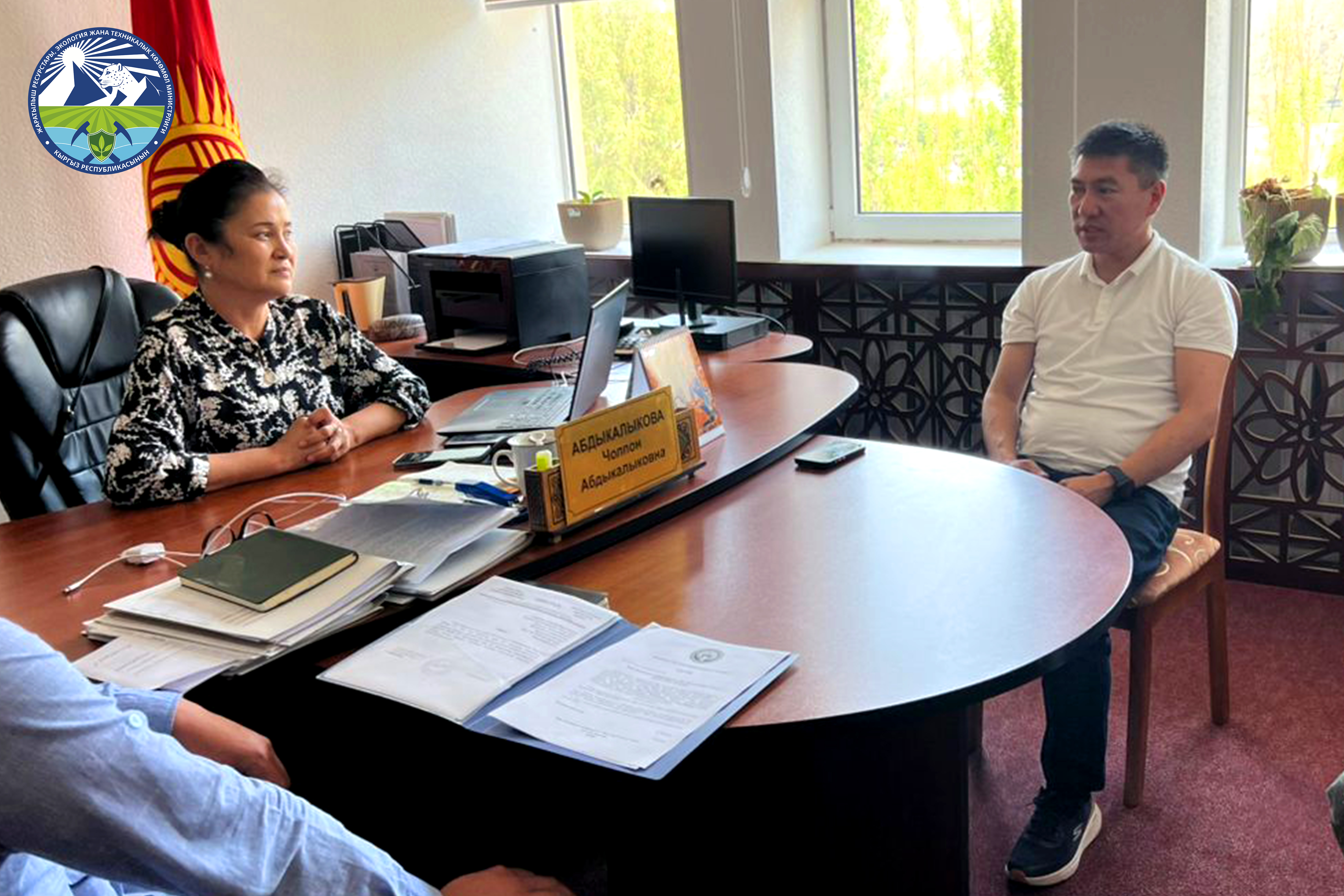 Жаратылыш ресурстары, экология жана техникалык көзөмөл министринин орун басары Чаткал районуна иш сапар менен барды