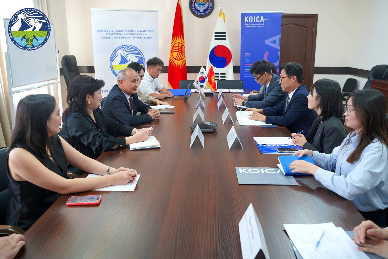KOICAнын колдоосу менен Кыргызстанда абанын сапатын жакшыртуу долбоору ишке кирди