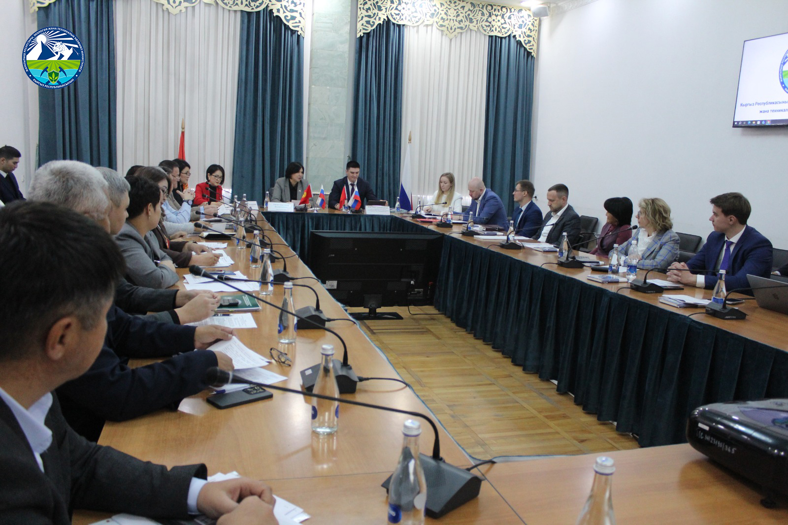🟢 Состоялось второе заседание Кыргызско-Российской Рабочей группы по сотрудничеству в сфере охраны окружающей среды