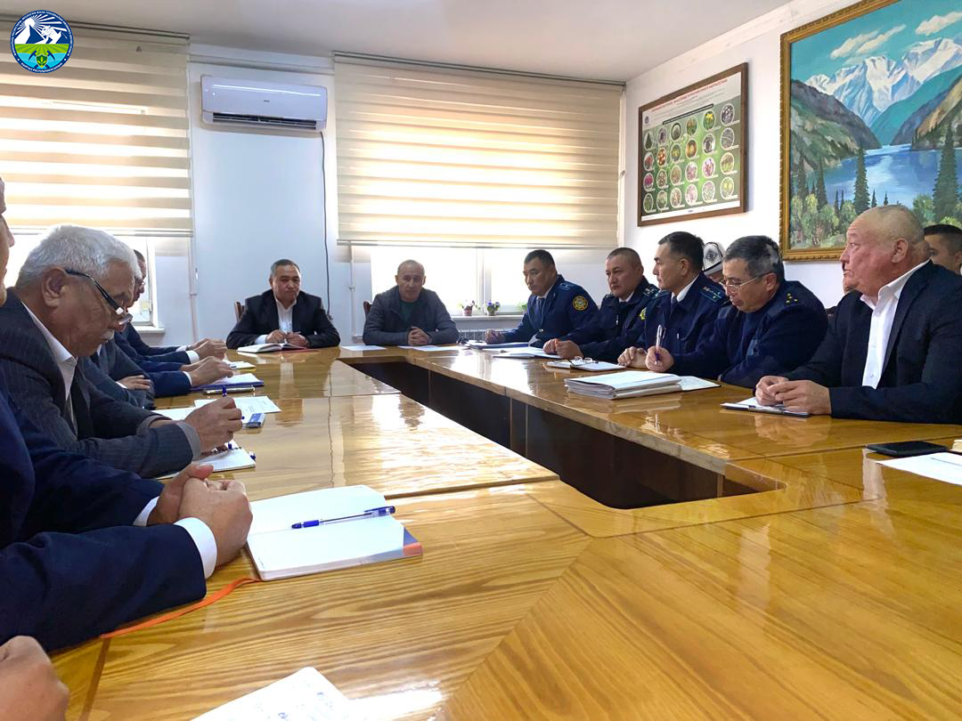 Жаратылыш ресурстары министри М. Машиев иш сапары менен Жалал-Абад регионалдык башкармалыгында болду