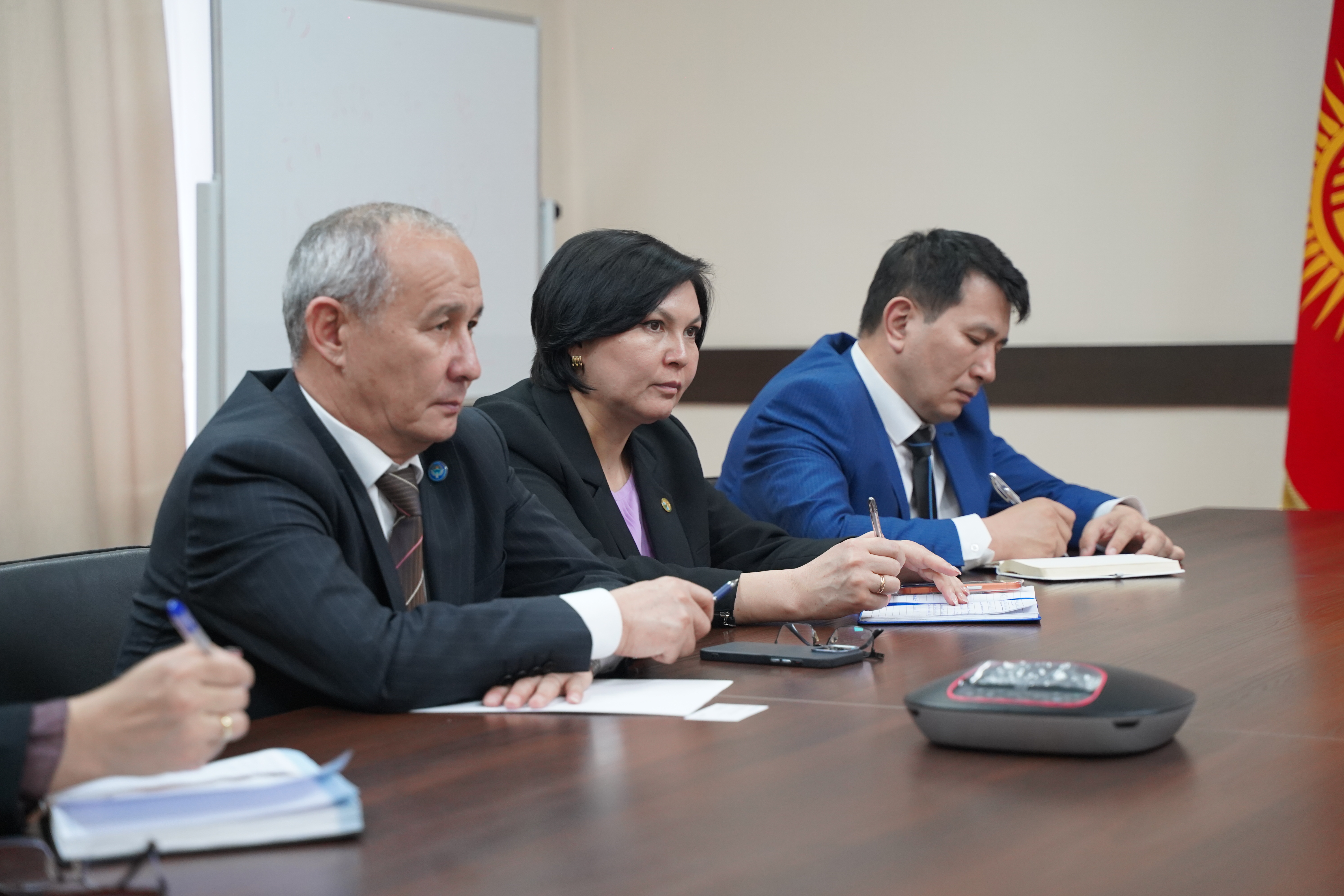 Кыргыз Республикасынын жаратылыш ресурстары министри ЮНОПСтун (UNOPS) көп өлкөлүү кеңсесинин директору менен жолугушту.