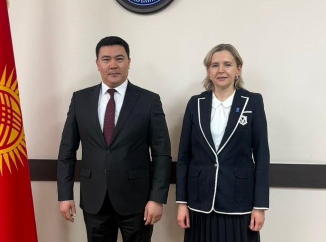 Встреча  Министра А.Т. Токтобаева с представителями Программы развития Организации Объединенных Наций (ПРООН)