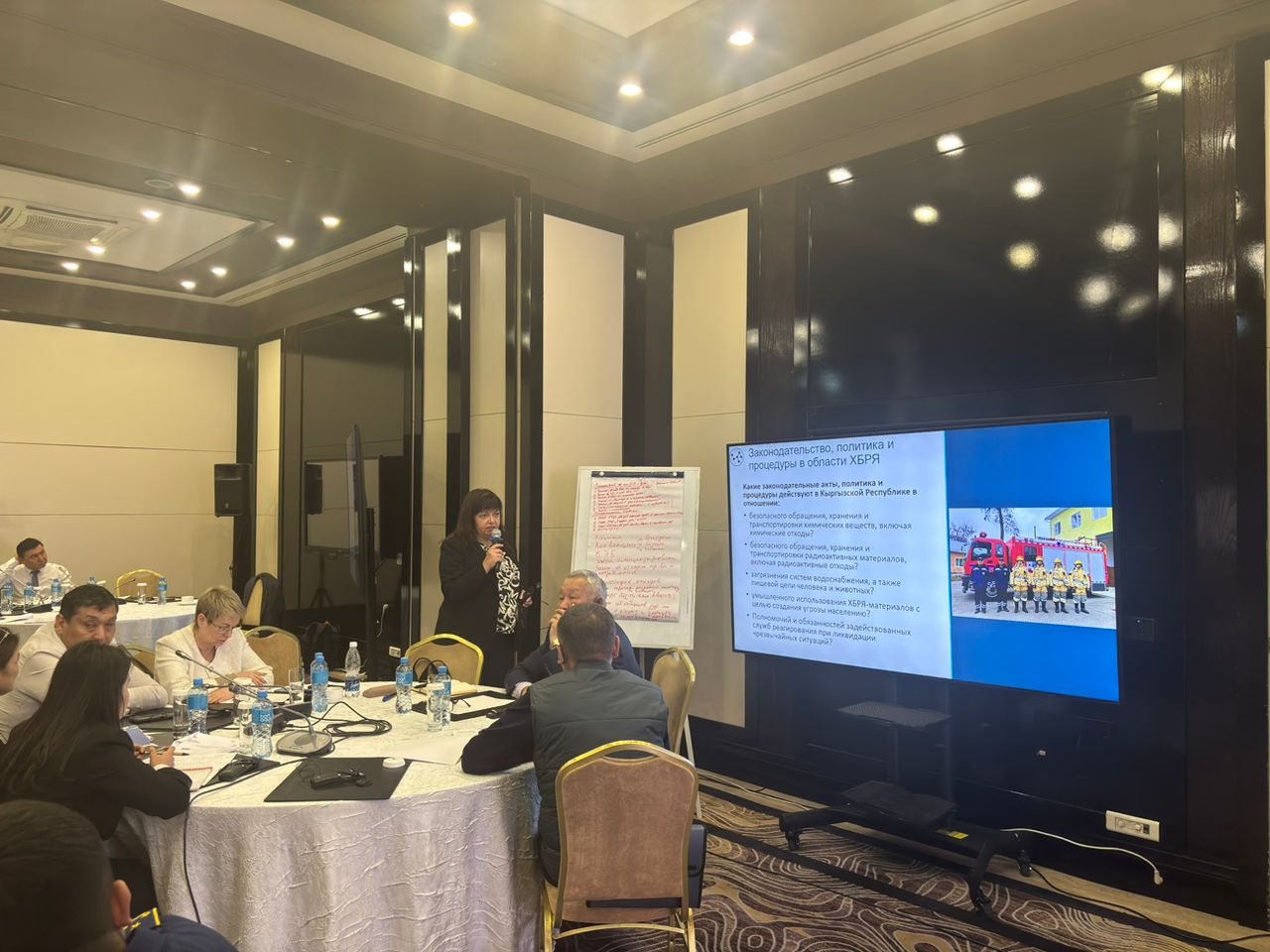 В Бишкеке прошли межведомственные учения по укреплению национальной безопасности в сфере ХБРЯ