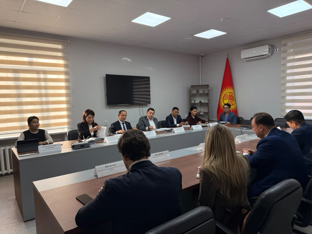 Жаратылыш ресурстары министрлигинде StoneX Group компаниясынын өкүлдөрү менен кызматташуу маселелерин талкуулады
