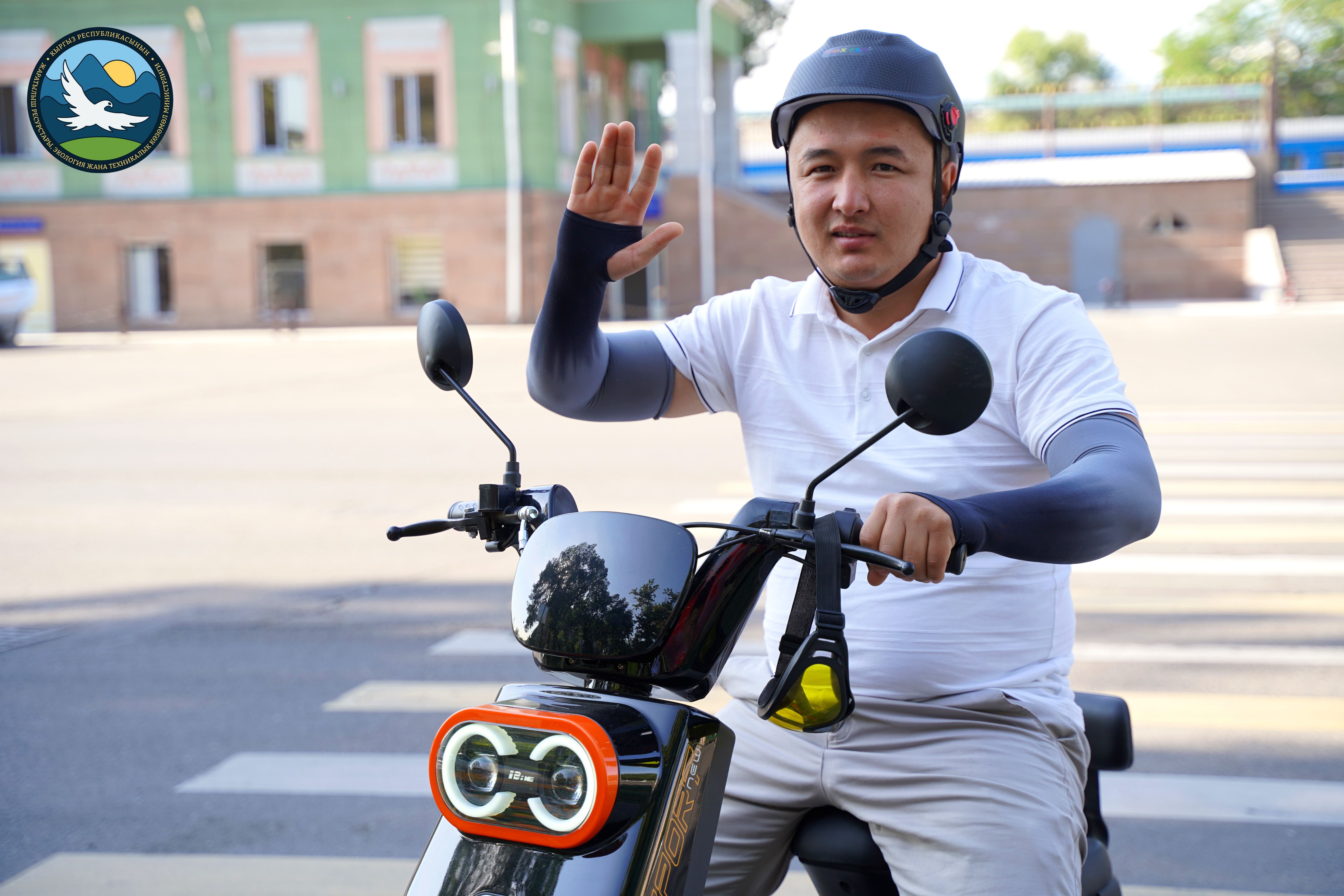 Центральный аппарат, Жалал-Абадское  и Чуйское региональное управление Минприроды активно проводит акцию «День без автомобиля»